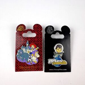 Disney Parks Toy Story Tomorrowland Pins Lot of 2 Jesse Trixie Buttercup Castle